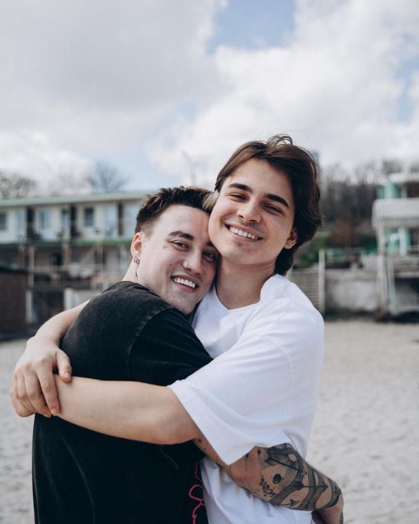 Олег Машуковський із бойфрендом / © instagram.com/mashukovsky