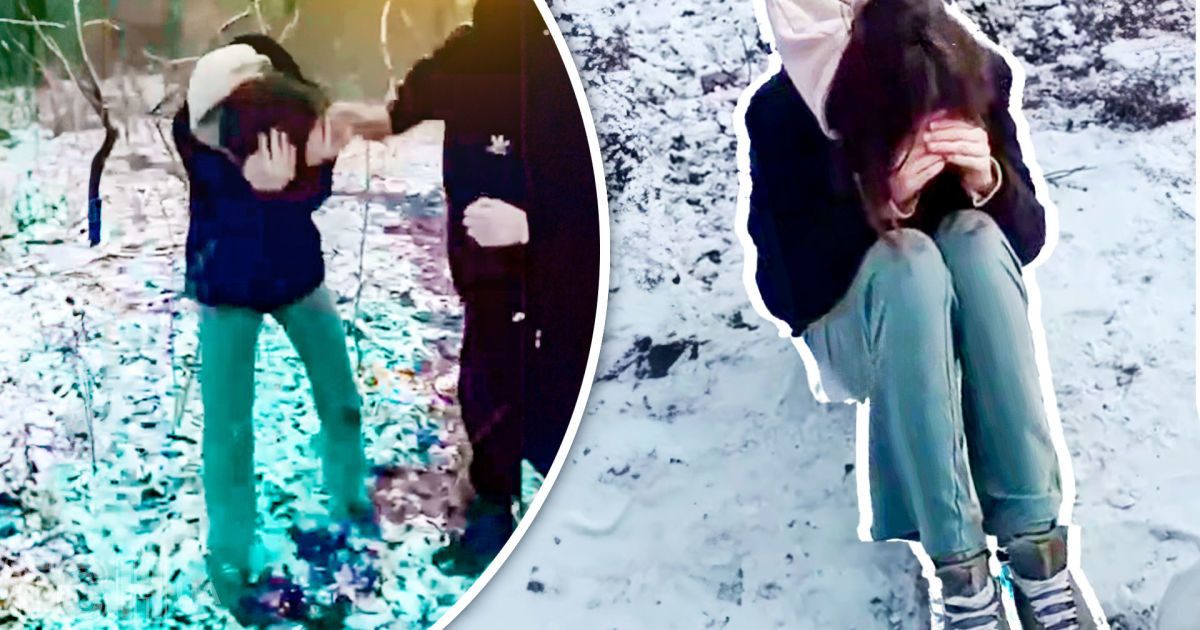 Подростки сняли издевательство на видео, впоследствии он появился в соцсетях. Коллаж ТСН.ua
