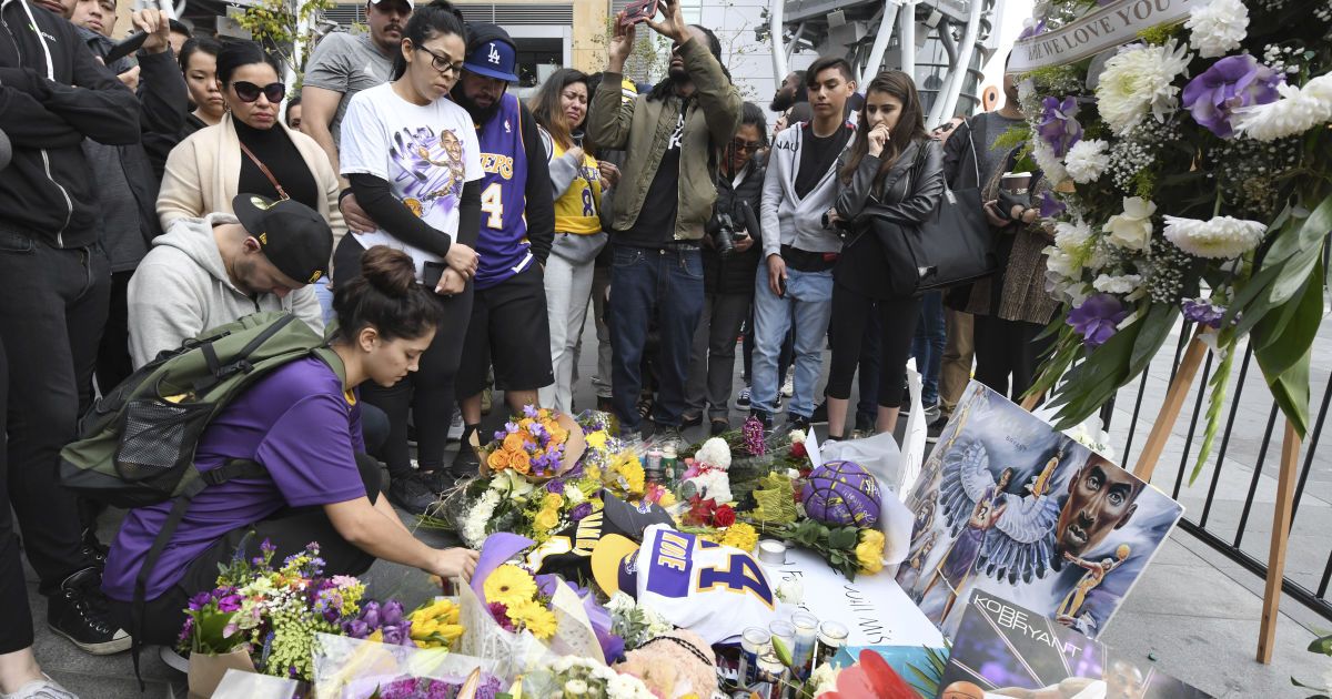 Кобі Браянт, вшанування пам'яті_2 / © Associated Press