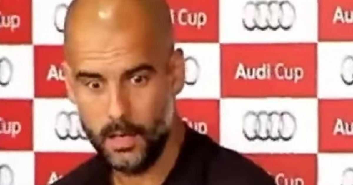 Хосеп Гвардиола "завис"