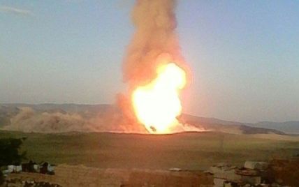 В Турции взорвался газопровод: огромный столб дыма поднимался в небо