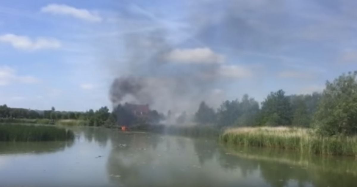 Во время подготовки к авиашоу разбился швейцарский истребитель