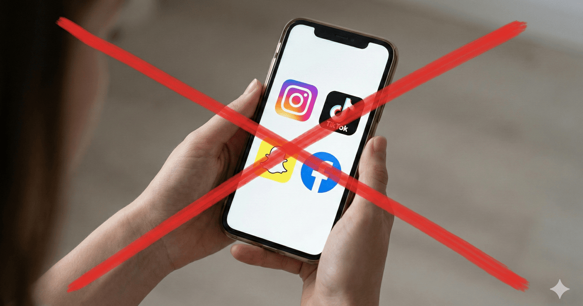 Заборона соцмереж для дітей