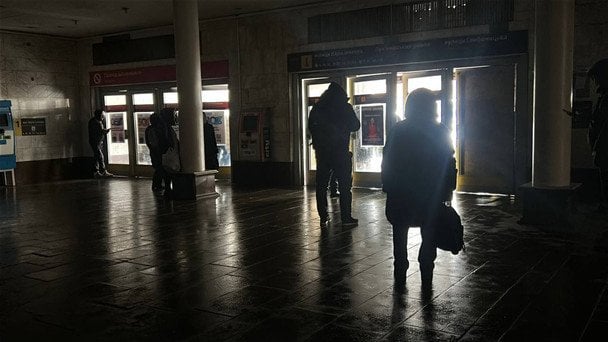 Блэкаут в метро / © ТСН