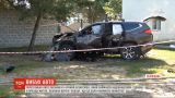 Во Львовской области возле частного двора взорвался внедорожник с водителем внутри