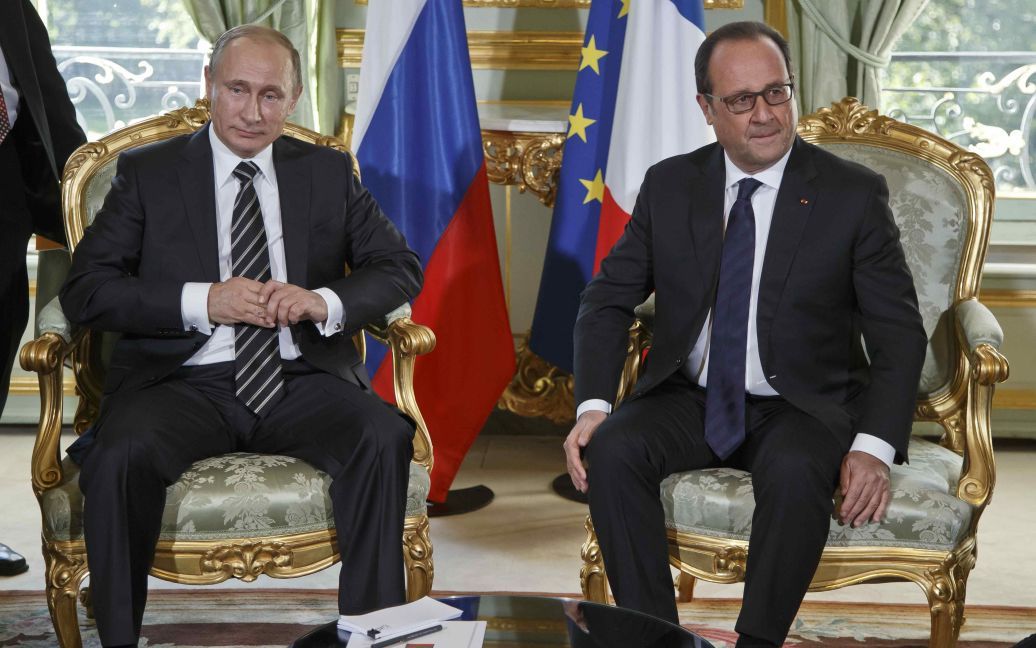 Олланд и Путин провели встречу / © Reuters