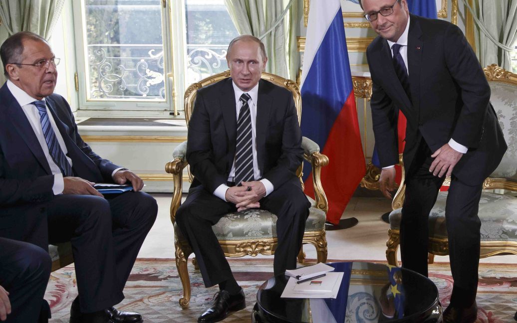 Олланд и Путин провели встречу / © Reuters