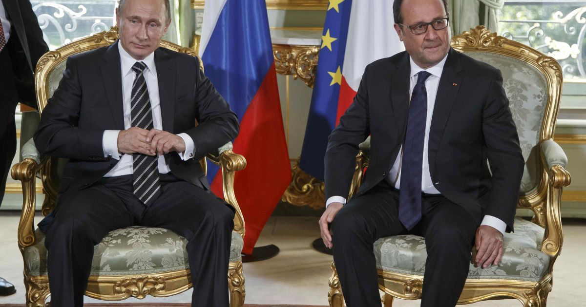 Олланд и Путин провели встречу