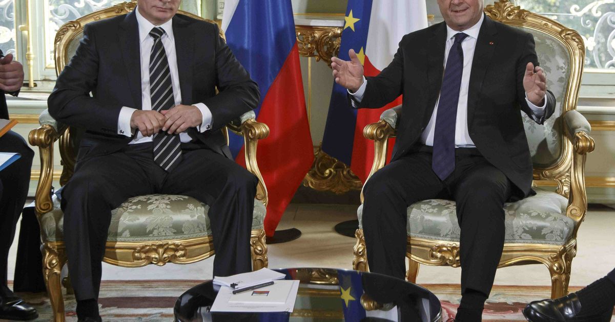 Олланд и Путин провели встречу / © Reuters