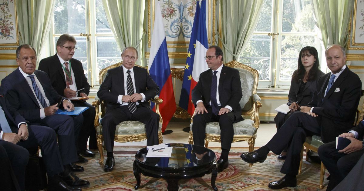 Олланд и Путин провели встречу / © Reuters
