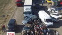 40 автомобилей из двух очередей развернулись и уехали в другие города