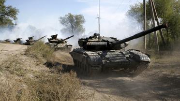 Луганские боевики начали отводить танки от линии соприкосновения. / © Reuters