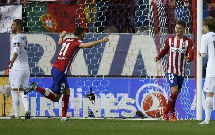 "Атлетико" вырвал ничью в мадридском дерби с "Реалом"