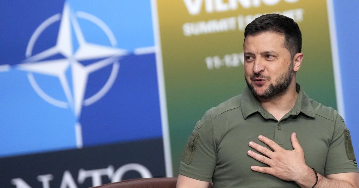 Президент Украины на саммите НАТО в Вильнюсе