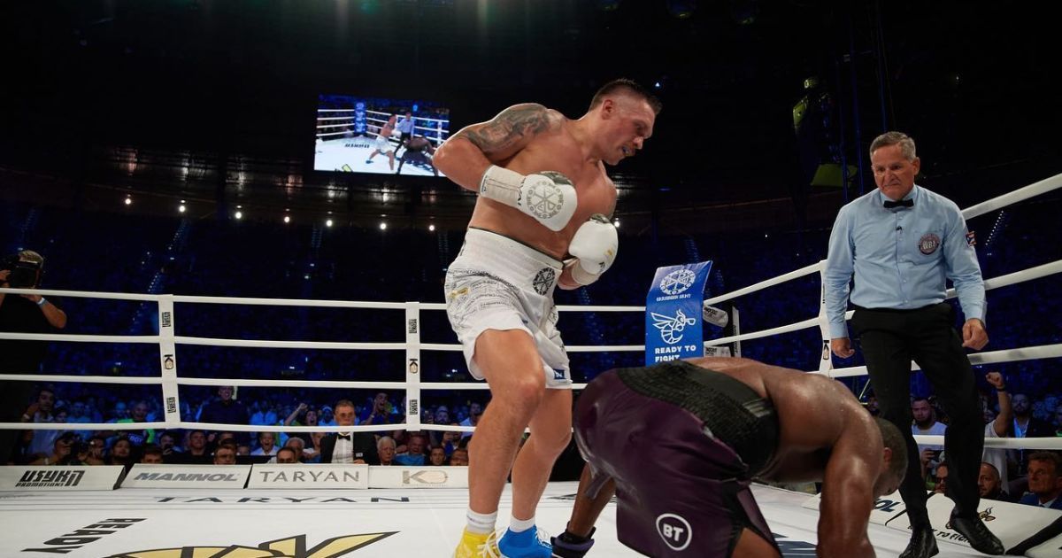 Усик – Дюбуа/Фото: Piotr Duszczyk/@boxingphotos.pl