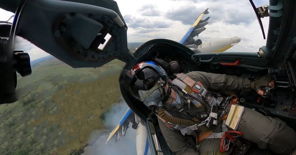 Пілот у небі / Ілюстративне фото: 299 бригада тактичної авіації