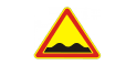 Знак "Нерівна дорога".