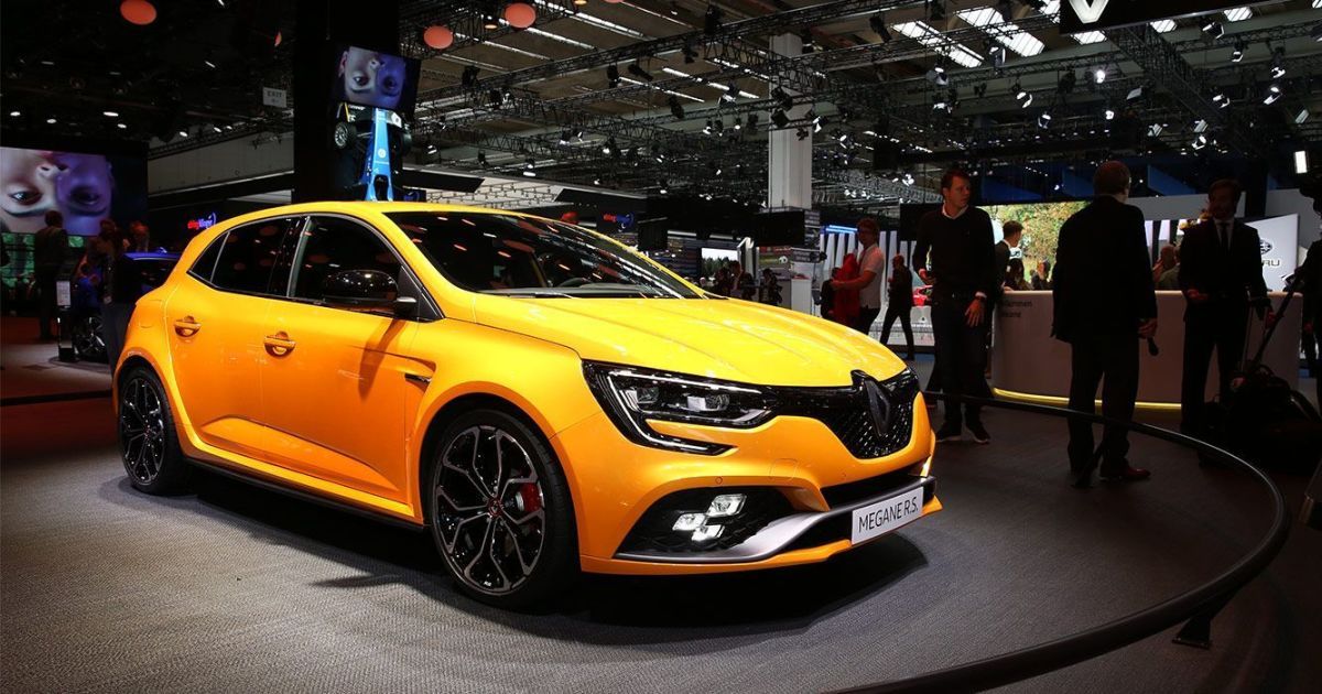Renault рассекретил новый "заряженный" хэтчбек Megane RS