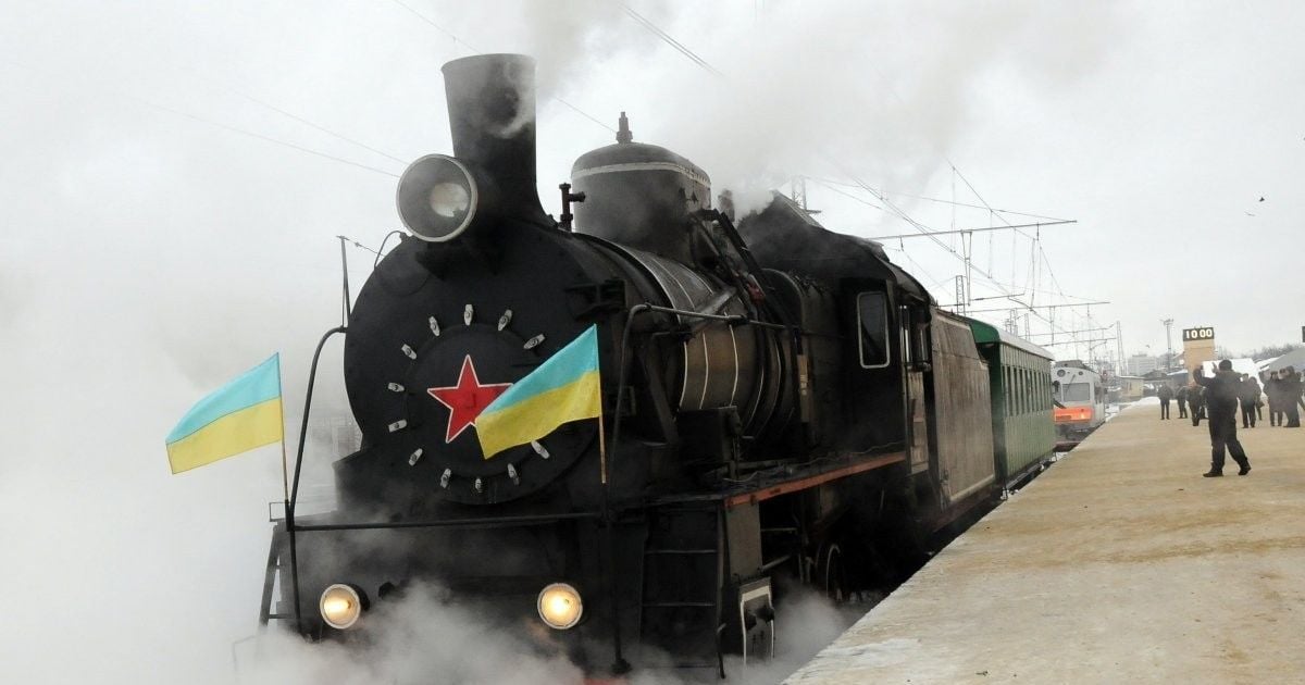 "Укрзалізниця" напередодні Різдва запустить ретропоїзд у Києві