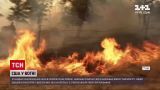 Новости мира: на западе США из-за лесных пожаров отселяют людей