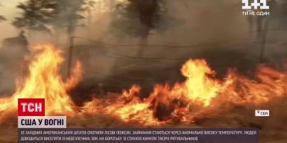Новости мира: на западе США из-за лесных пожаров отселяют людей