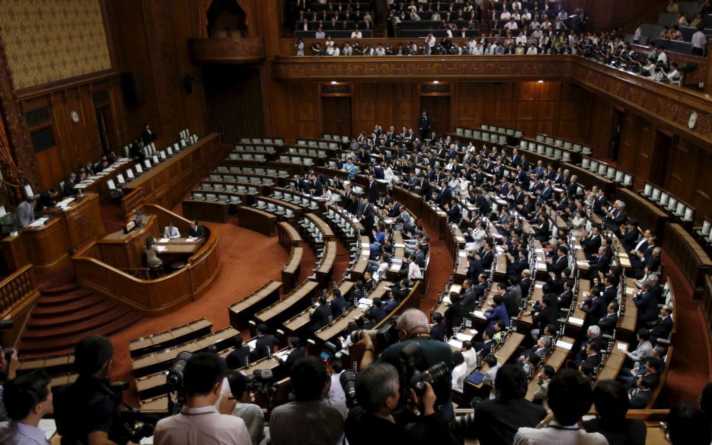 Парламент принял законы об усилении полномочий Сил самообороны. / © Reuters