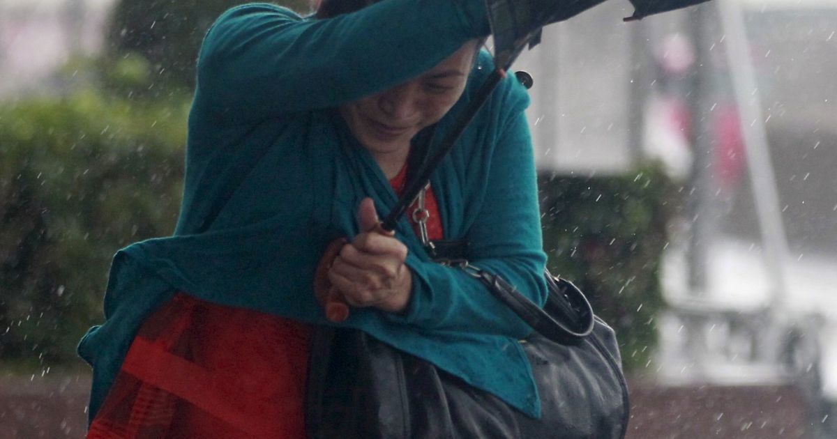 Тайфуну присвоили максимальную степень опасности / © Reuters