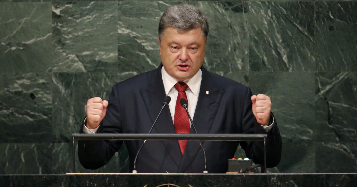 Порошенко надеется, что Генассамблея ООН примет решение по поводу Крыма.