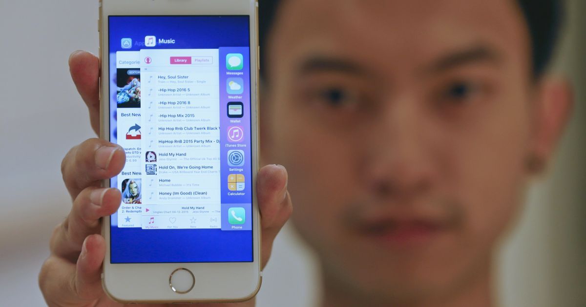 Пользователи iPhone 6 начали жаловаться на новую операционку.