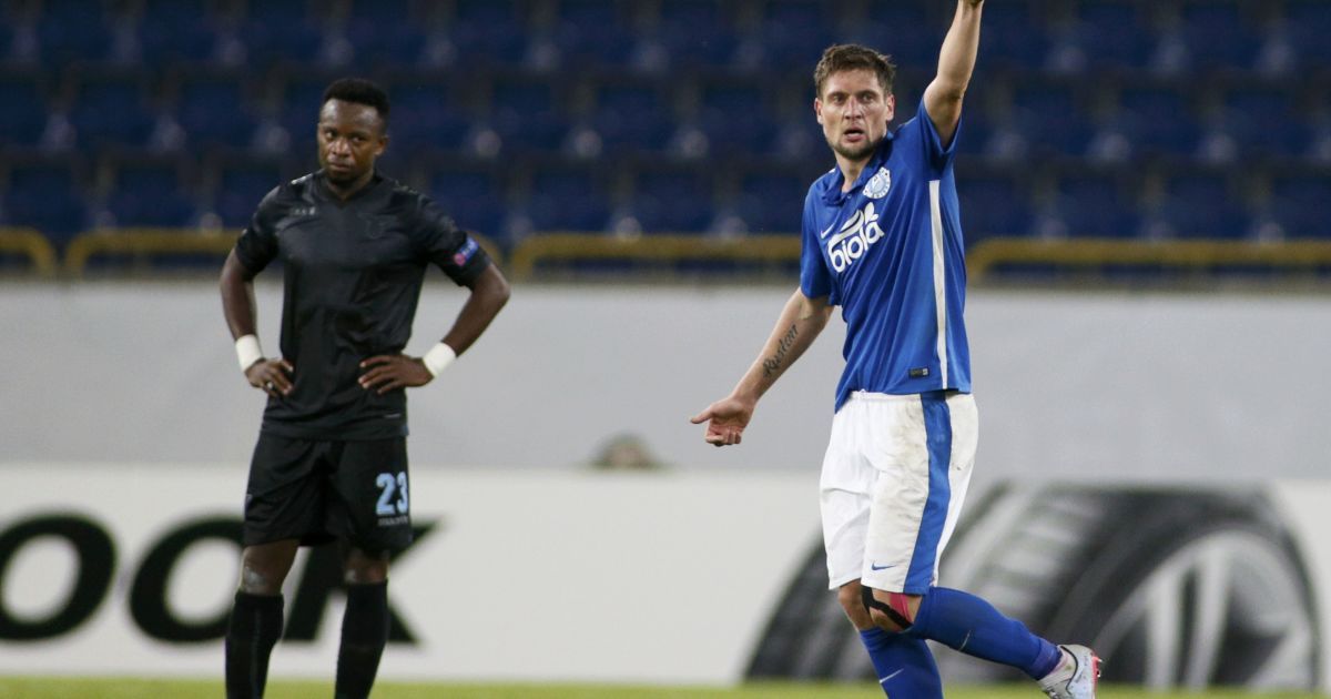 "Днепр" - "Лацио" - 1:1