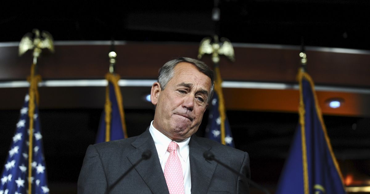 Бейнер объявил о своей отставке