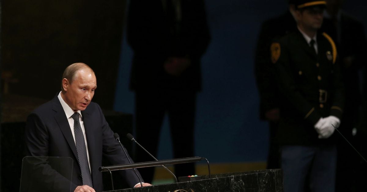 Путин предложил создать широкую международную антитеррористическую коалицию