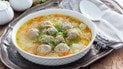 Суп с рублеными фрикадельками