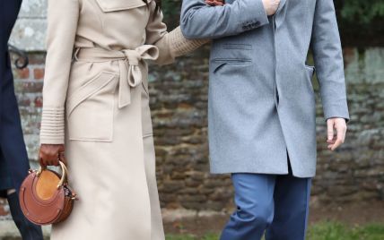 В пальто от канадского бренда и с дорогой сумкой: Меган Маркл решила не подражать герцогине Кембриджской