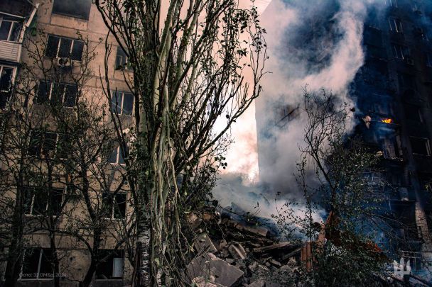 Росія перетворює Торецьк на руїну / Фото: 32 ОМБр