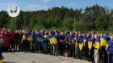 Звільнені з полону 23 травня українські захисники / © Координаційний штаб з питань поводження з військовополоненими