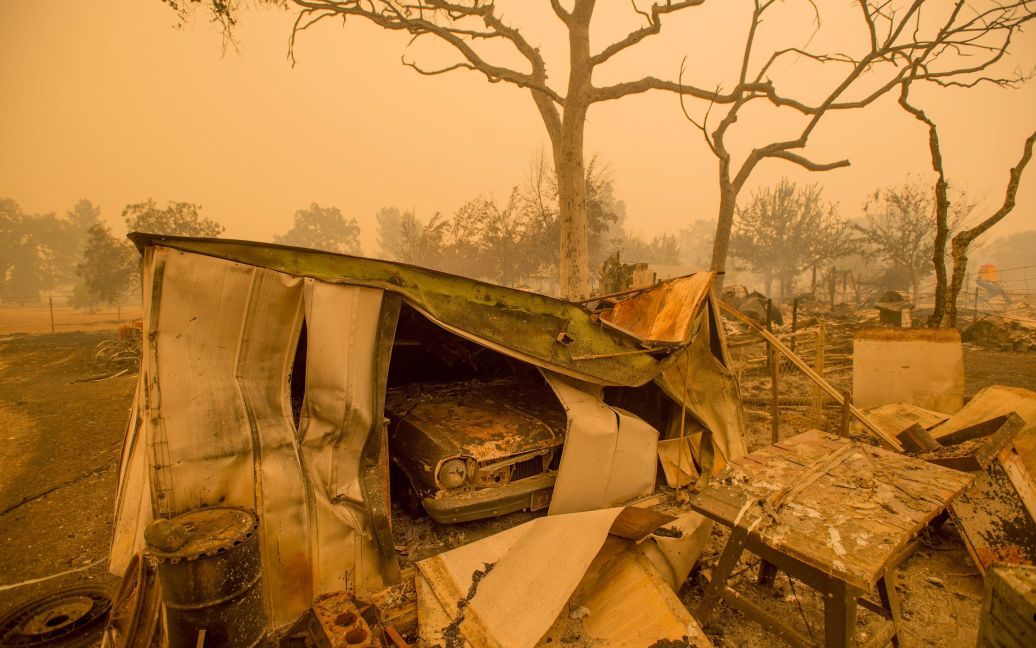 В Калифорнии бушуют масштабные пожары / © Reuters