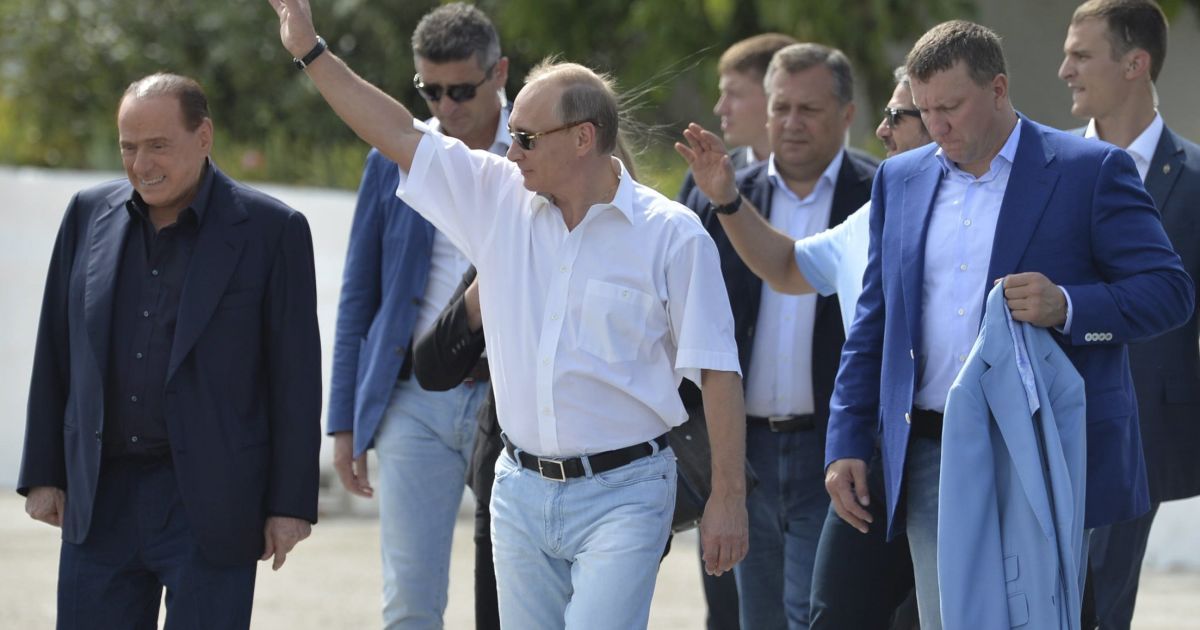 Путин и Берлускони провели уикенд в Крыму / © Reuters