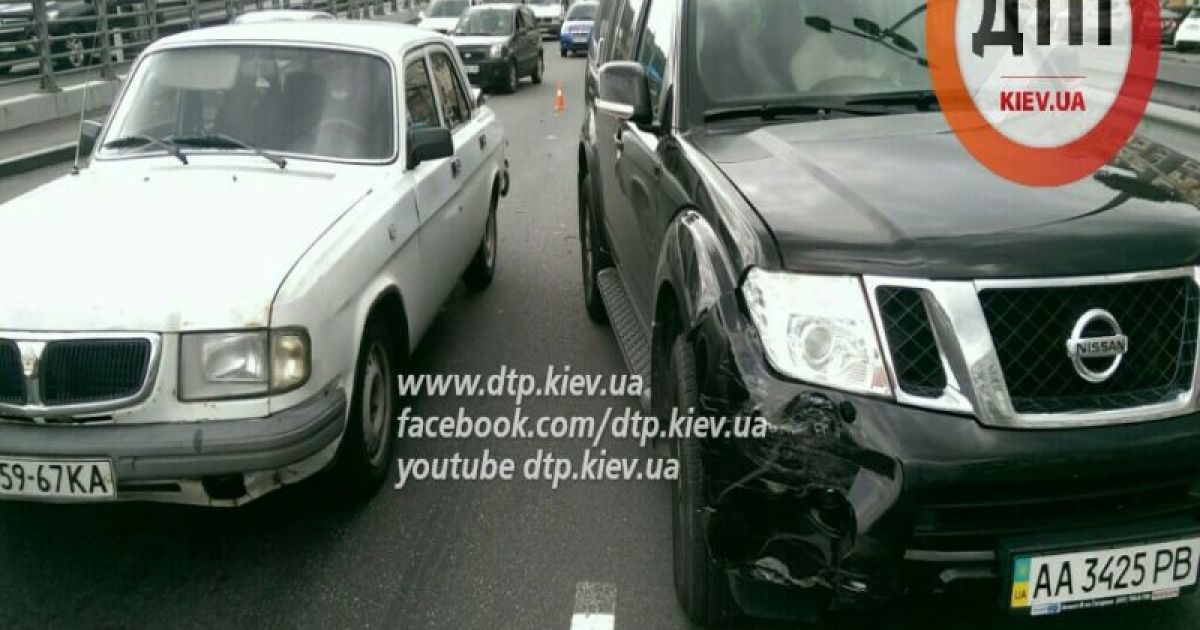 Пострадавшую забрали на такси / © dtp.kiev.ua