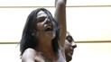 Обнаженные FEMEN атаковали участников мусульманской конференции во Франции за домашнее насилие