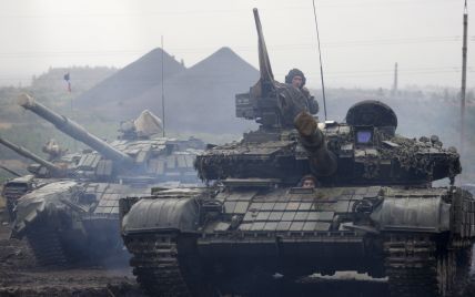 Под Мариуполем беспилотник ОБСЕ зафиксировал танки боевиков
