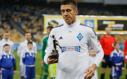 Защитник "Динамо" получил награду за супергол 2015 года