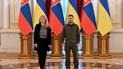 Зузана Чапутова и Владимир Зеленский