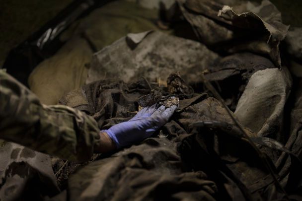 Хрестик російського солдата / © Associated Press