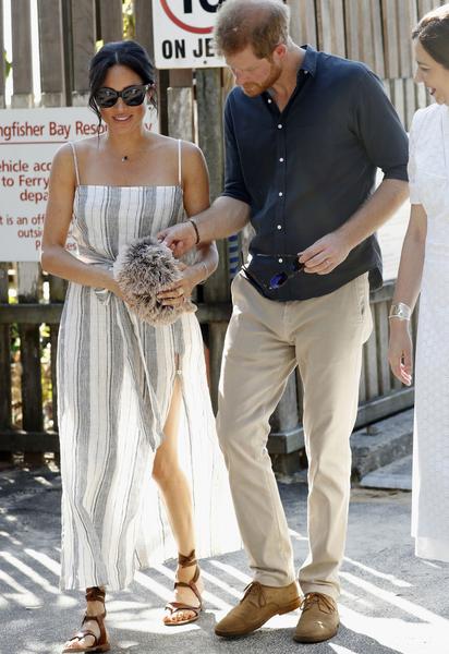 Герцогиня Меган під час першої вагітності сином Арчі / © Associated Press