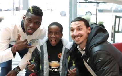 Звезды "Манчестер Юнайтед" подарили надежду юному футболисту с церебральным параличом