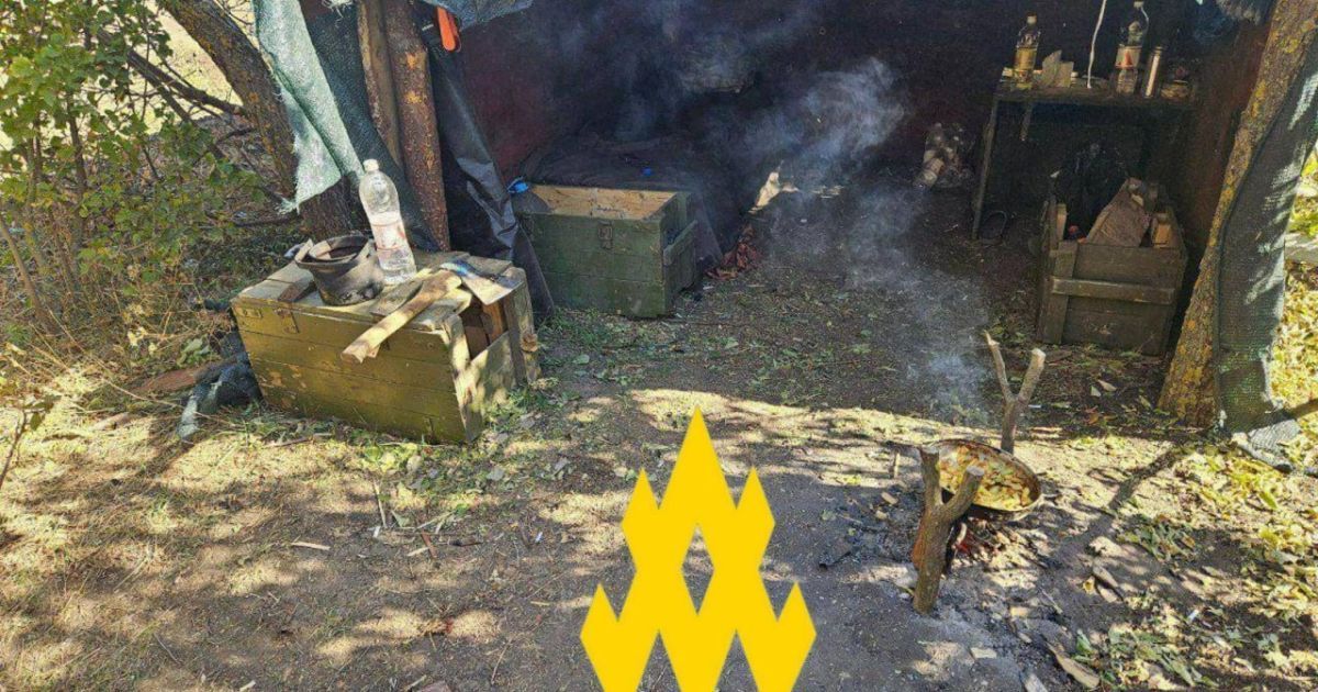 Позиції росіян у Запорізькій області