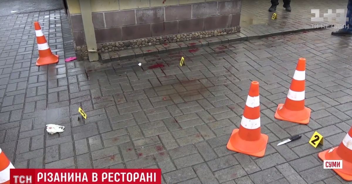 У Сумах ображений чоловік із ножем напав на ресторан