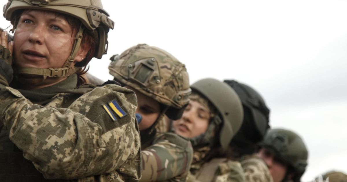 Украинские защитницы
