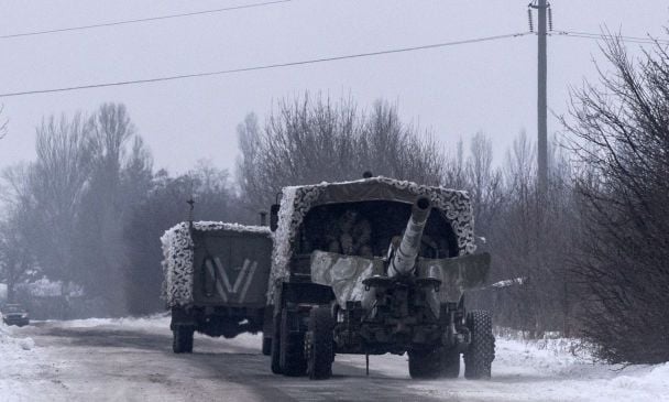 Окупанти в Авдіївці / © Associated Press